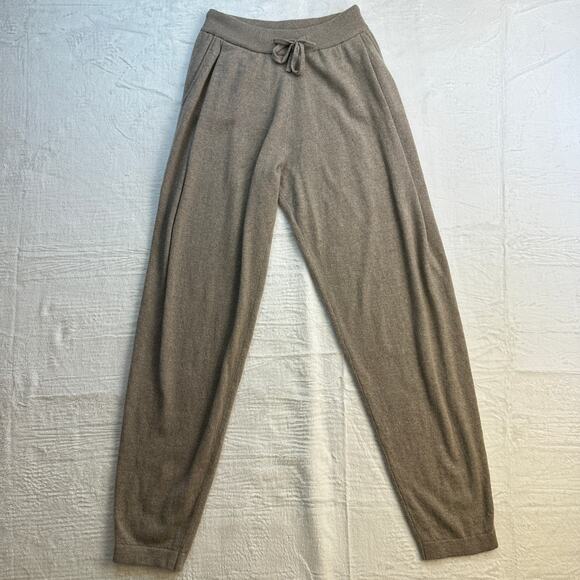 Lisa Yang Jo Lounge Pants Trousers Pants 100% Cashmere Taupe Sz 2 M / L NWT $475 - Picture 10 of 16